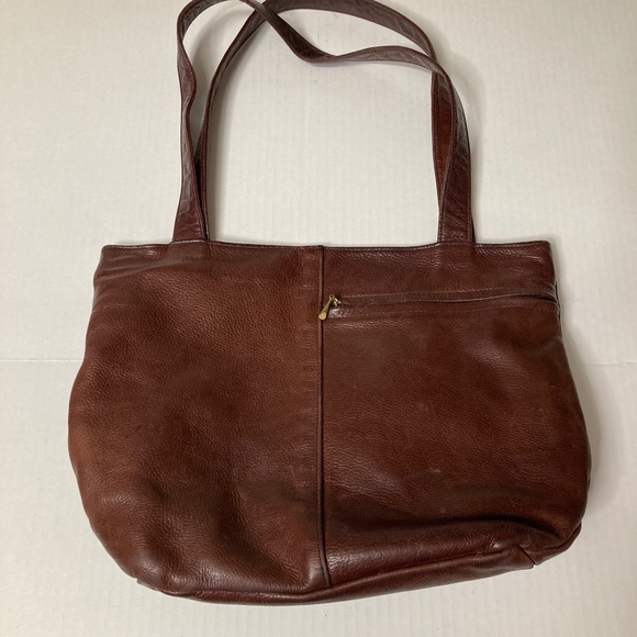 Vintage Lew 'N' Me 2 Leather Purses Black Brown Made In USA - Picture 2 of 16